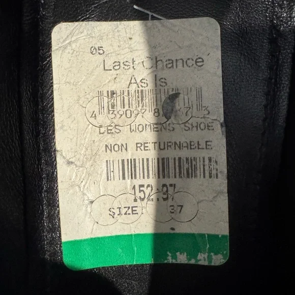 AGL Black Leather loafer Shoes. Women’s   Size37 - Picture 6 of 6